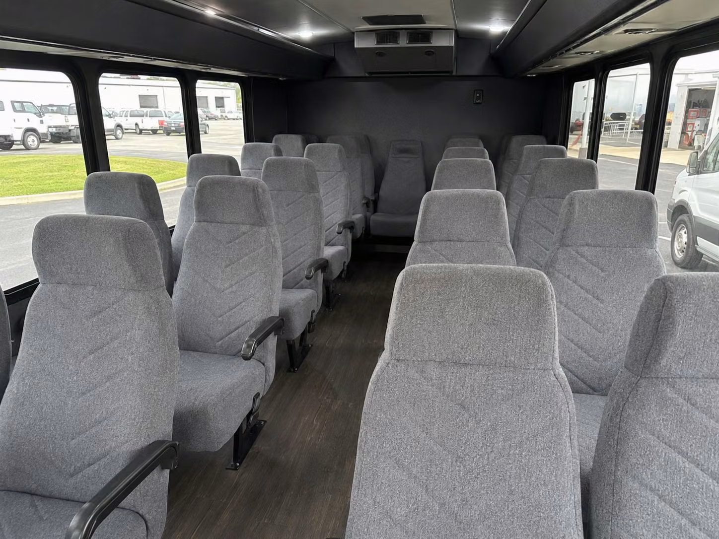 18 passenger minibus inside