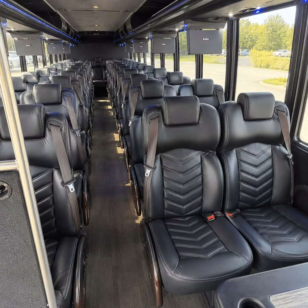 30 passenger minibus interior