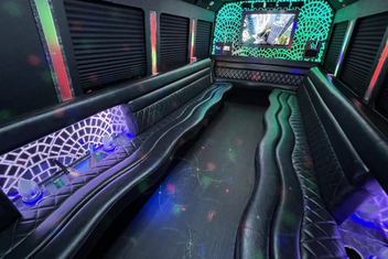 Suffolk Limo Bus Interior